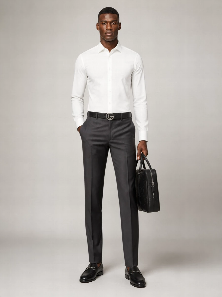 Gucci Leather Reversible Belt