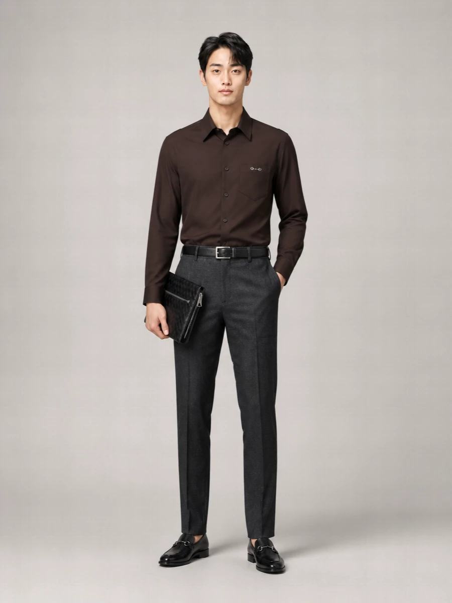 Gucci Wool Slim-Fit Tailored Trousers