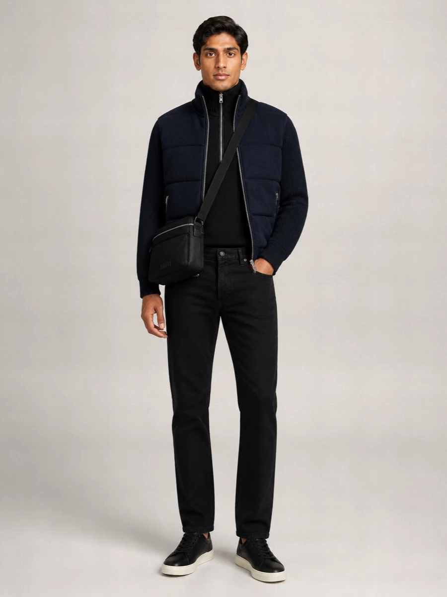 Tom Ford Virgin Wool Padded Quilted Jacket