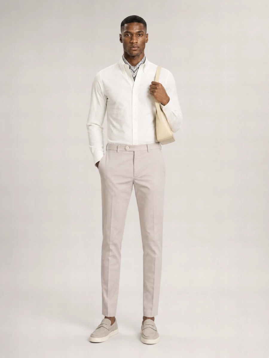 Brunello Cucinelli Silk Printed Pocket Square