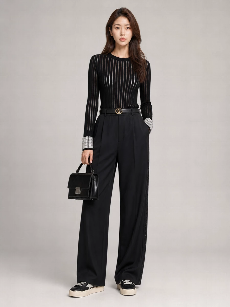 Golden Goose Virgin Wool Jogging Pants