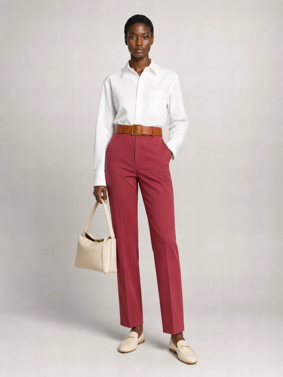 Weekend Max Mara Cotton Palazzo Trousers