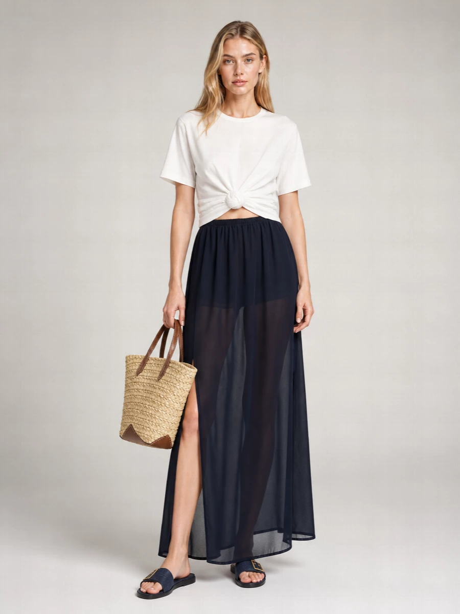 Lanvin Lanvin Logo Straw Tote Bag