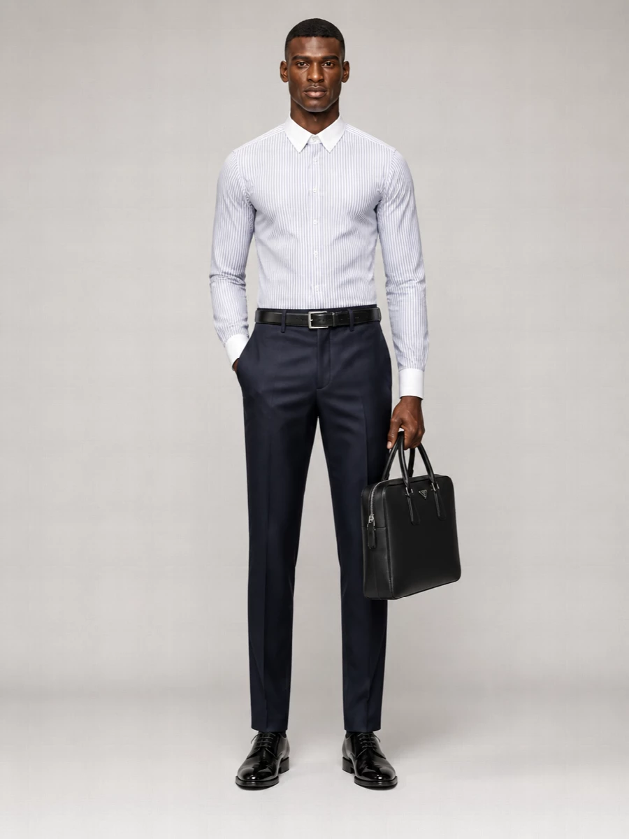 Dsquared2 Virgin Wool Tailored Trousers