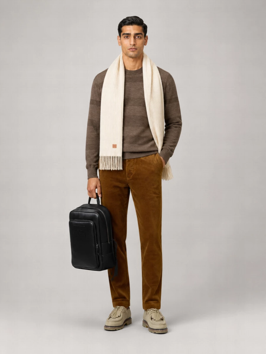 Paul & Shark Striped Wool Jumper