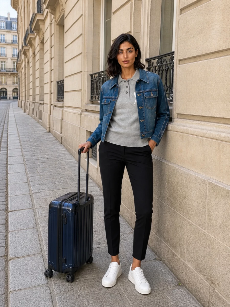 Dior denim jacket ami paris polo navy trolley