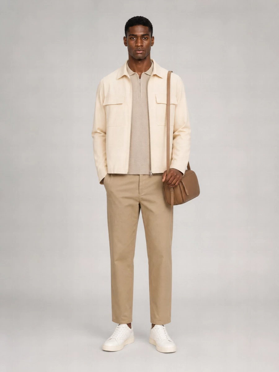 Nn.07 Linen Viscose Overshirt