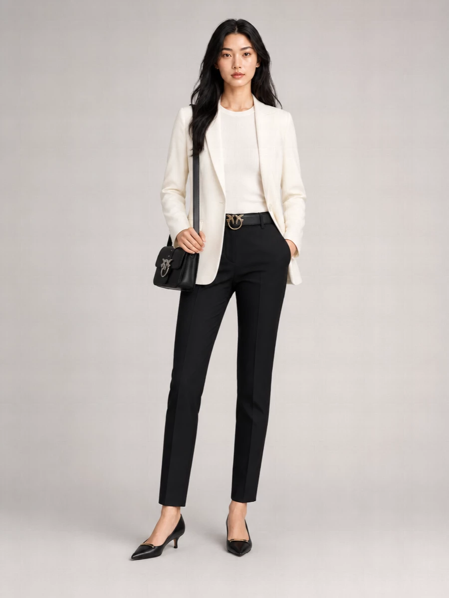 Pinko Straight-Leg Tailored Trousers