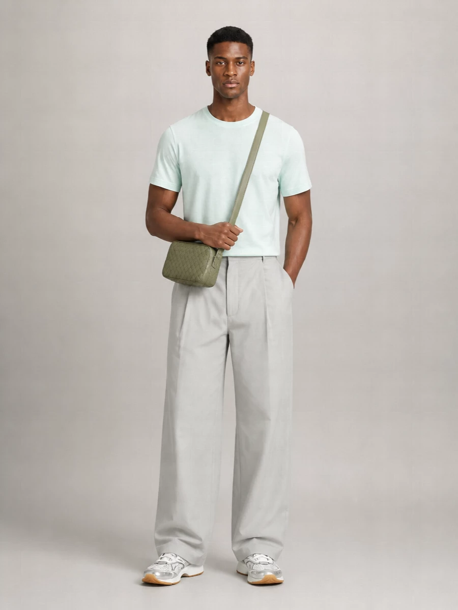 Bottega Veneta Leather Low-Top Sneakers