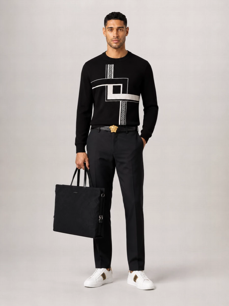 Versace Leather Belt