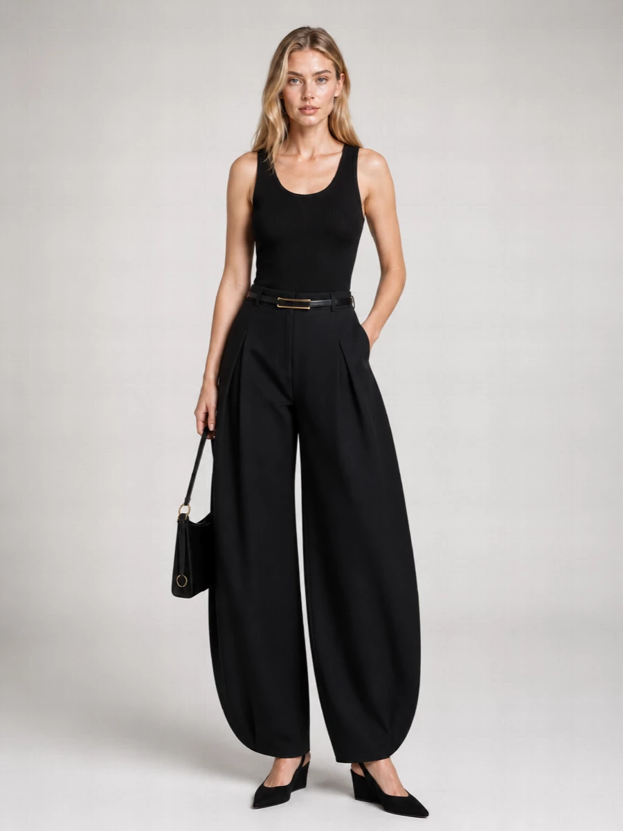 Alaïa Ribbed Knit Sleeveless Bodysuit