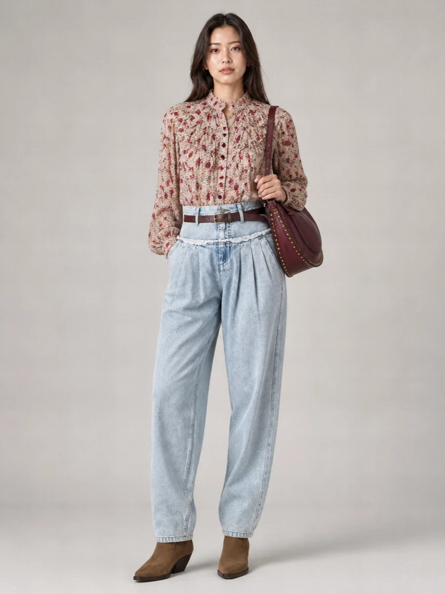 Isabel Marant Etoile Cotton Christa Blouse