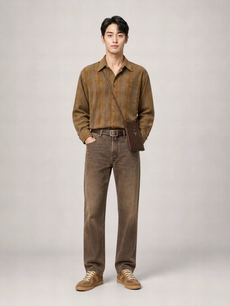 Our Legacy Denim High-Rise Straight-Leg Jeans