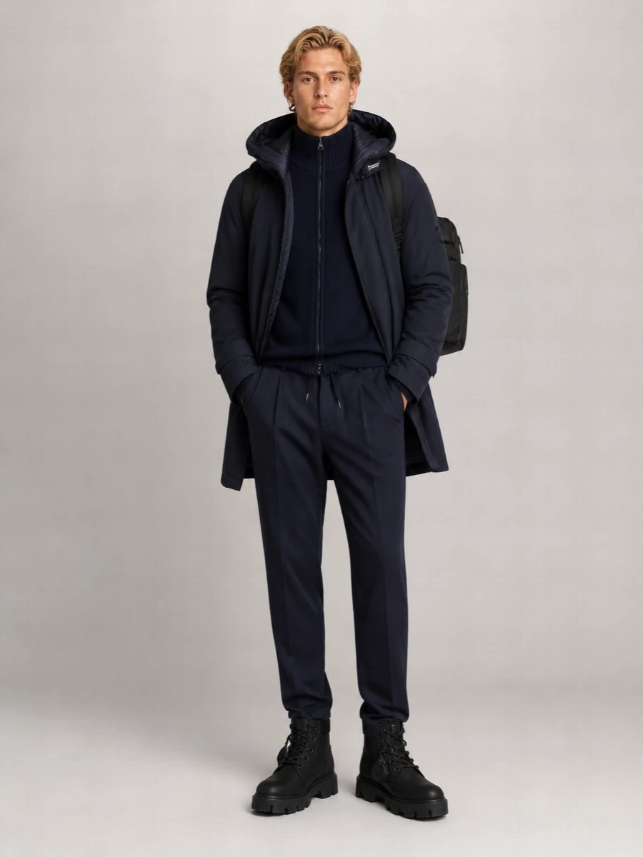 Woolrich High Collar Parka
