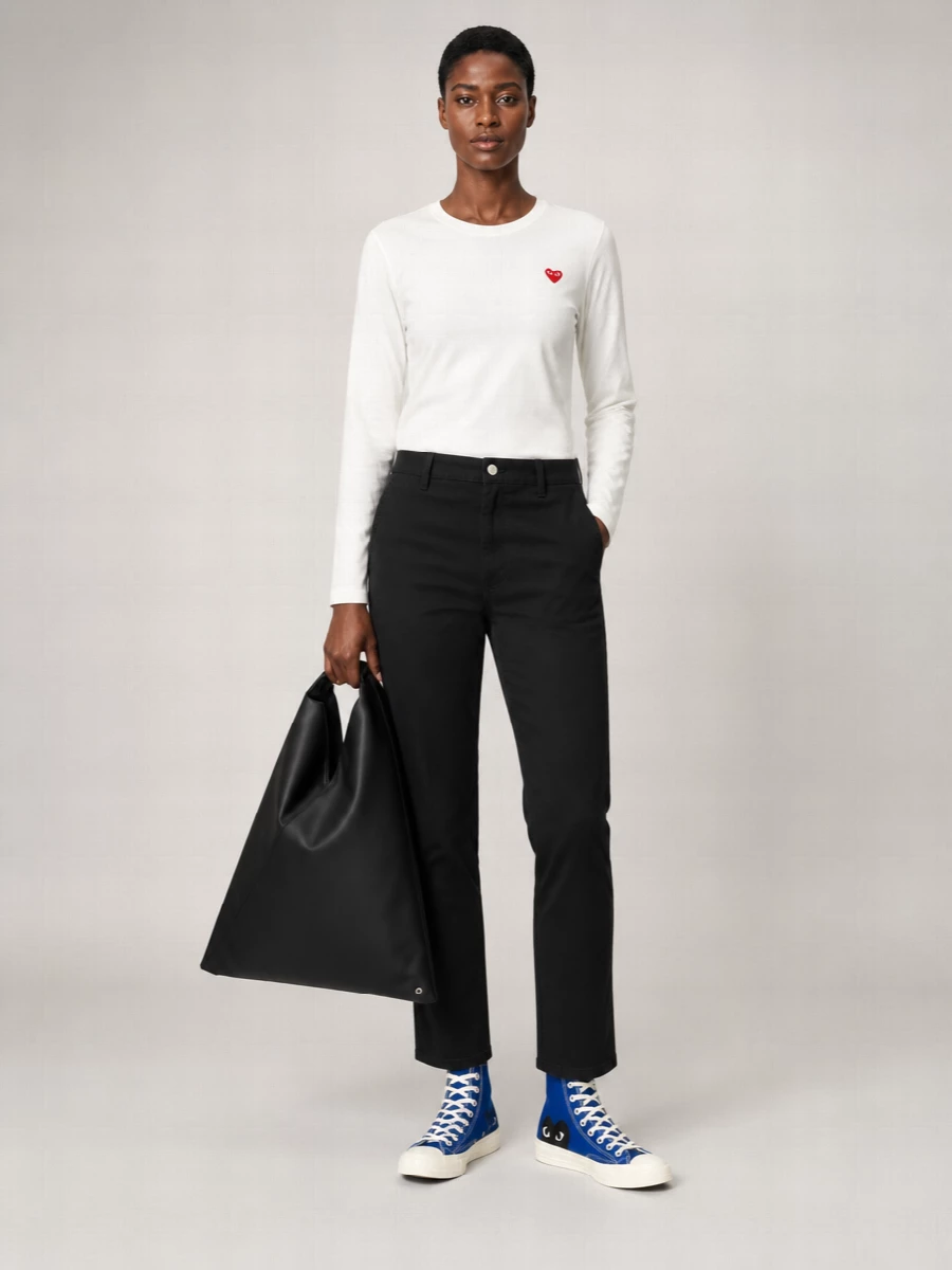 Comme Des Garçons Play Cotton Short-Sleeve T-Shirt