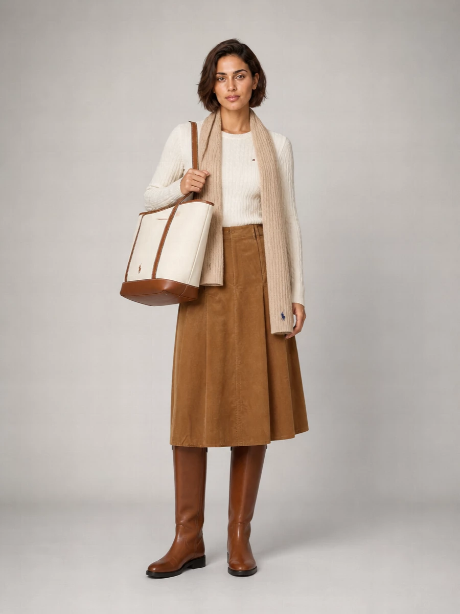 Tommy Hilfiger Cable-Knit Cotton Sweater