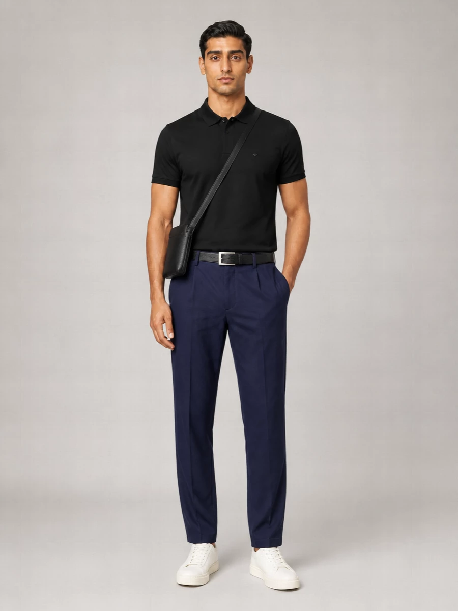 Emporio Armani Short-Sleeve Polo Shirt