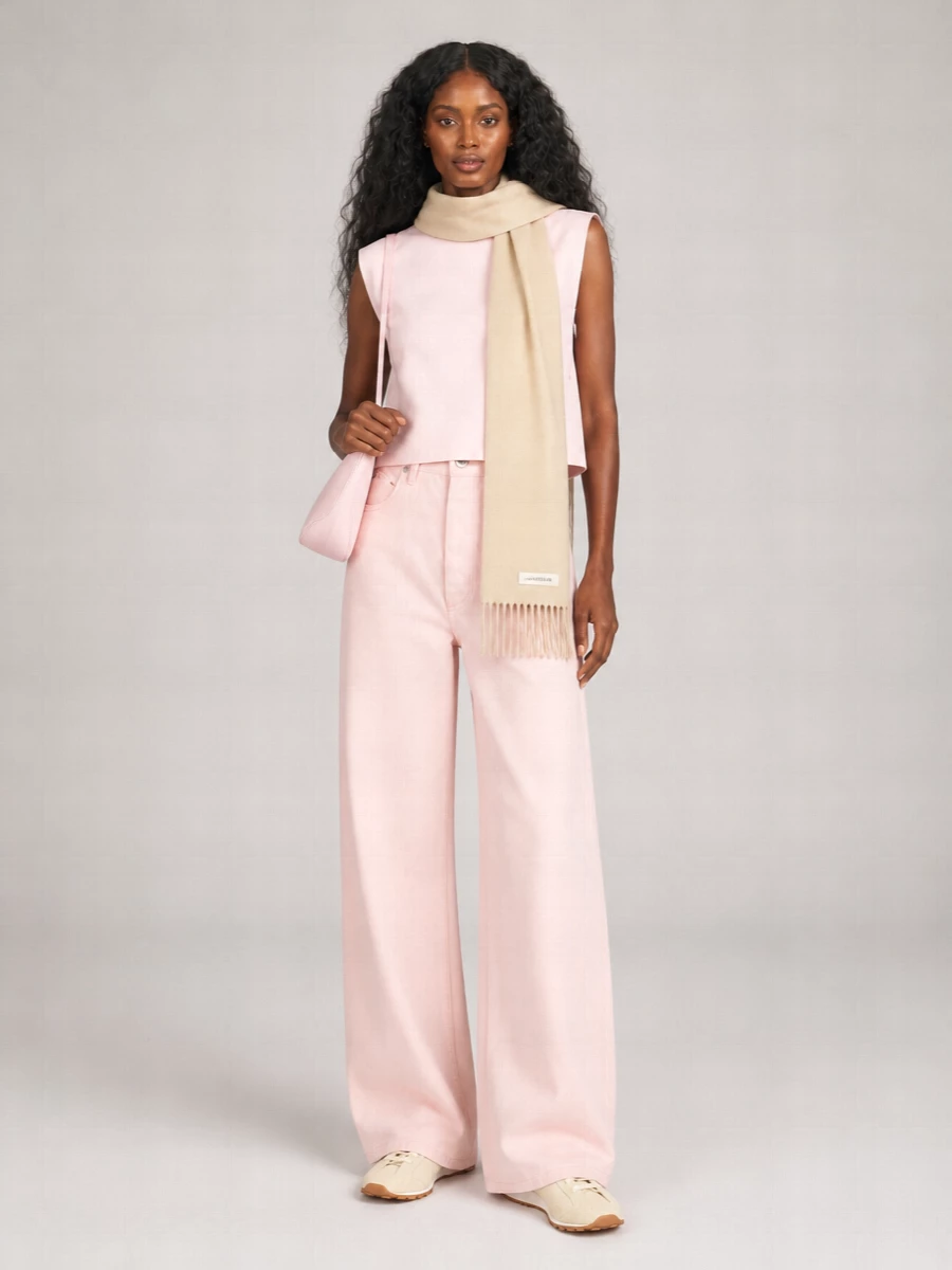 Jacquemus Le Bisou Leather Shoulder Bag