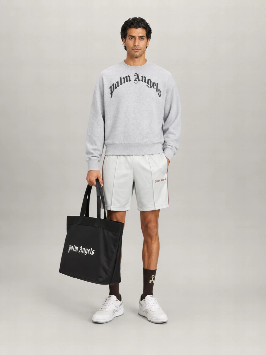 Palm Angels Logo Track Shorts