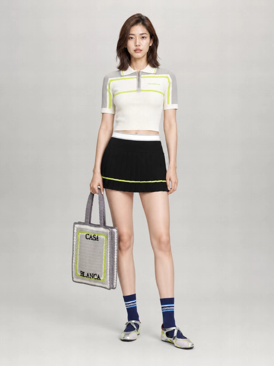 Casablanca Canvas Logo Tote Bag