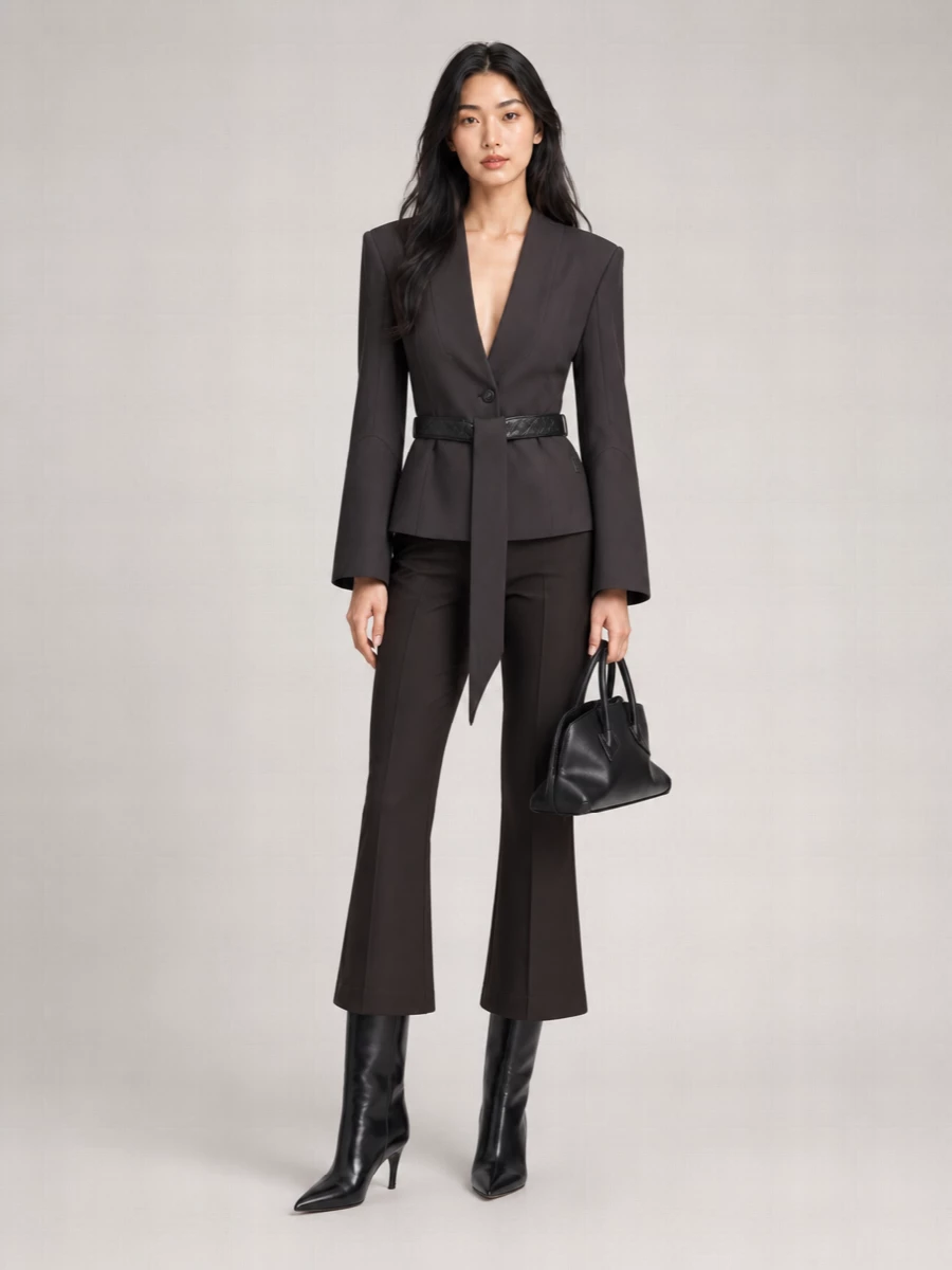 Bottega Veneta Leather Belt