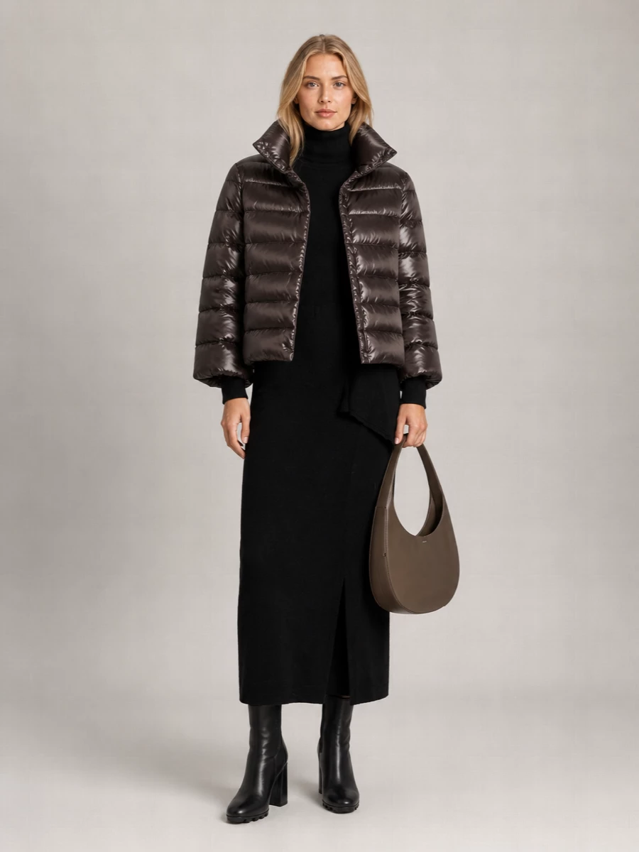 Coperni Swipe Medium Leather Shoulder Bag