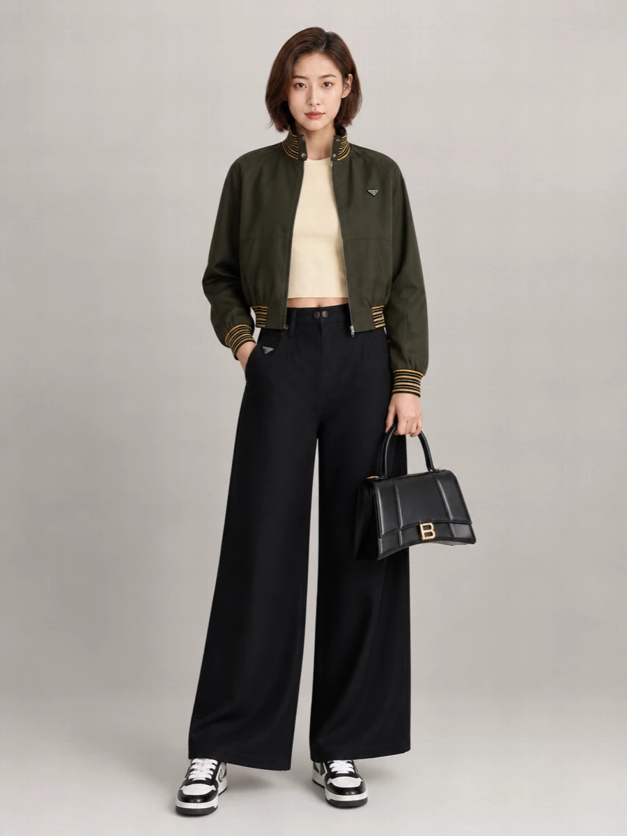 Prada Technical Bomber Jacket