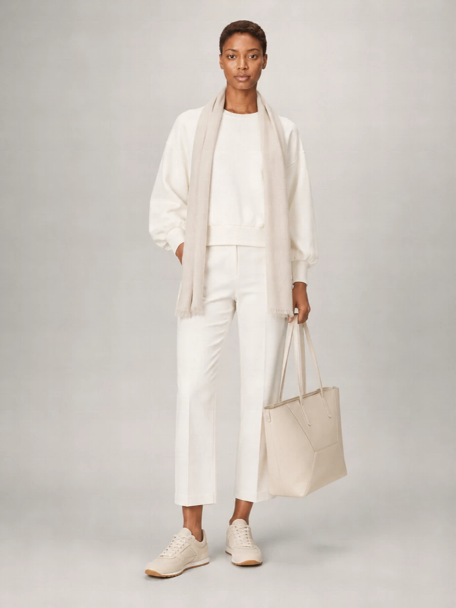 Brunello Cucinelli Cotton And Linen Sweatshirt