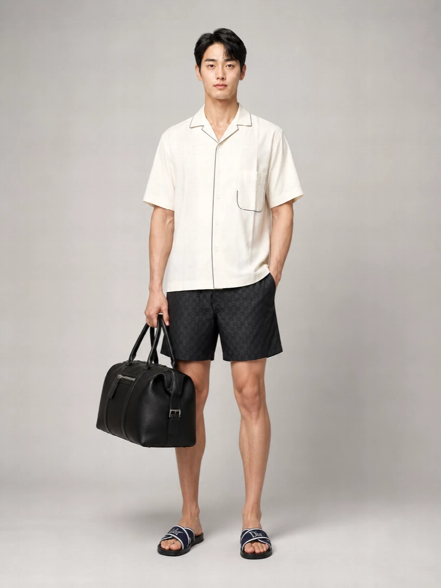 Tom Ford Leather Travel Bag