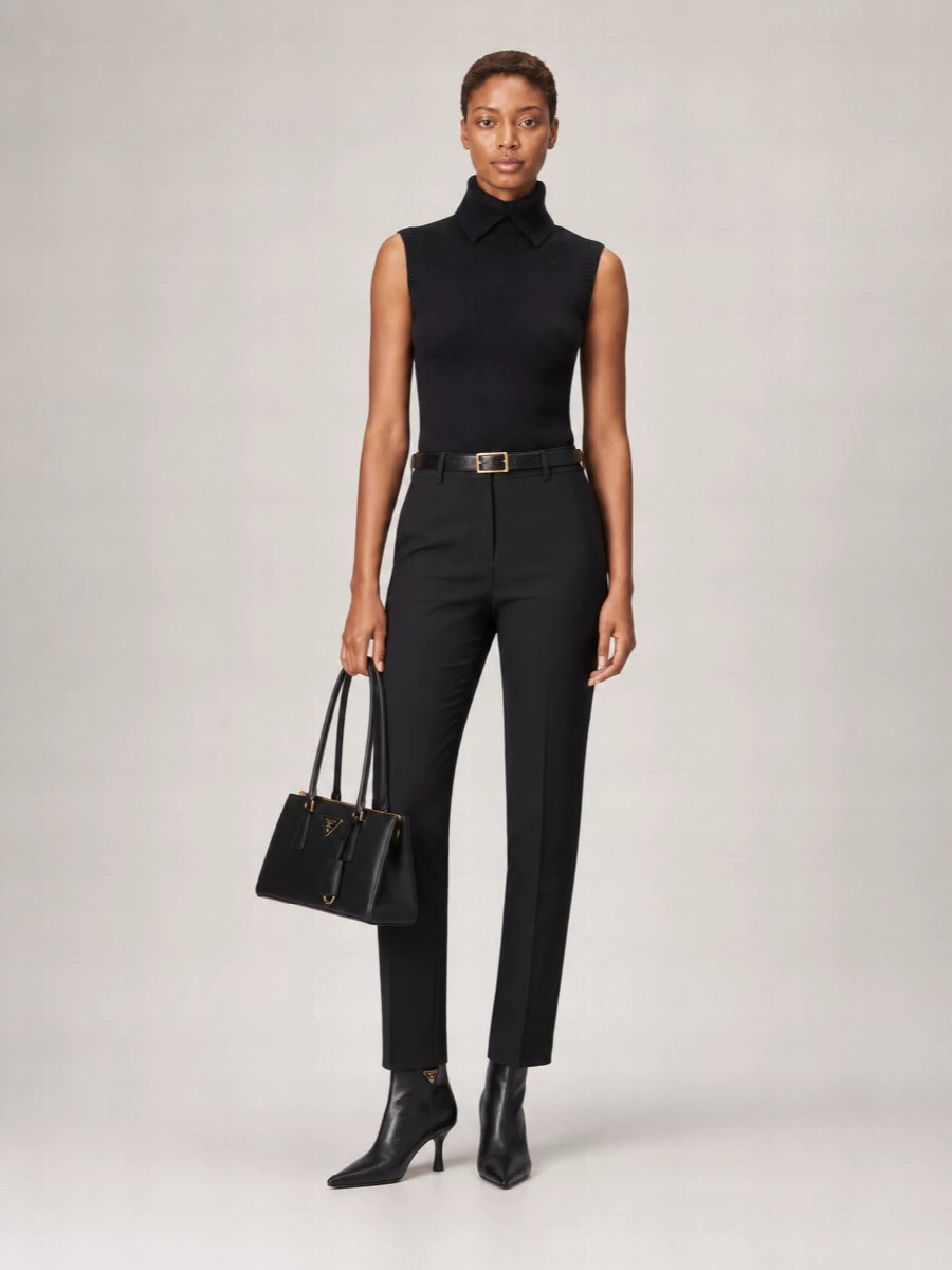 Prada Cashmere Sleeveless Knitted Top