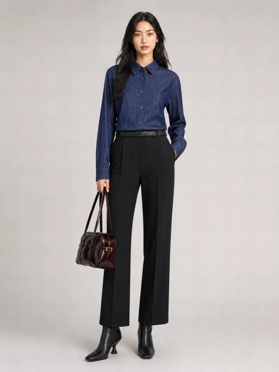 Dries Van Noten Casio Denim Shirt