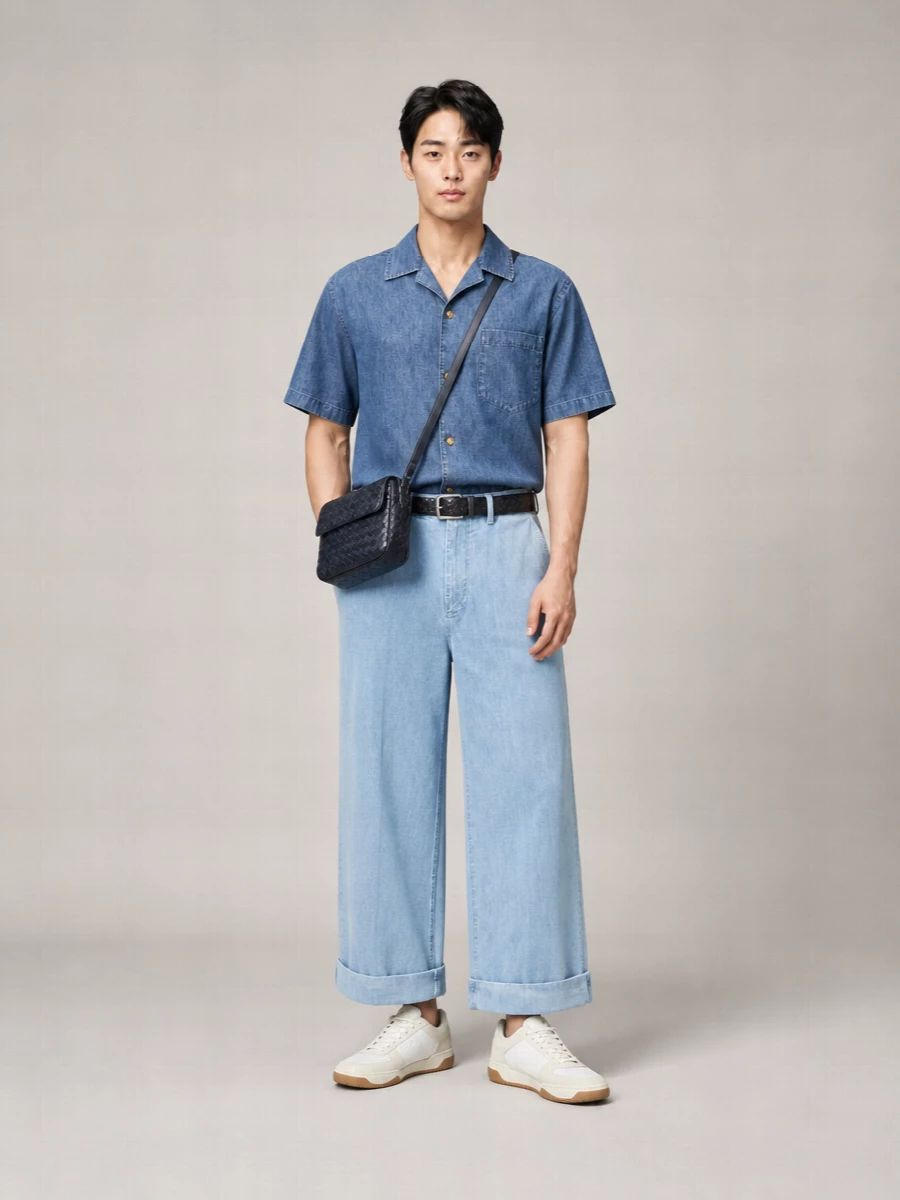 Valentino Garavani Denim Shirt