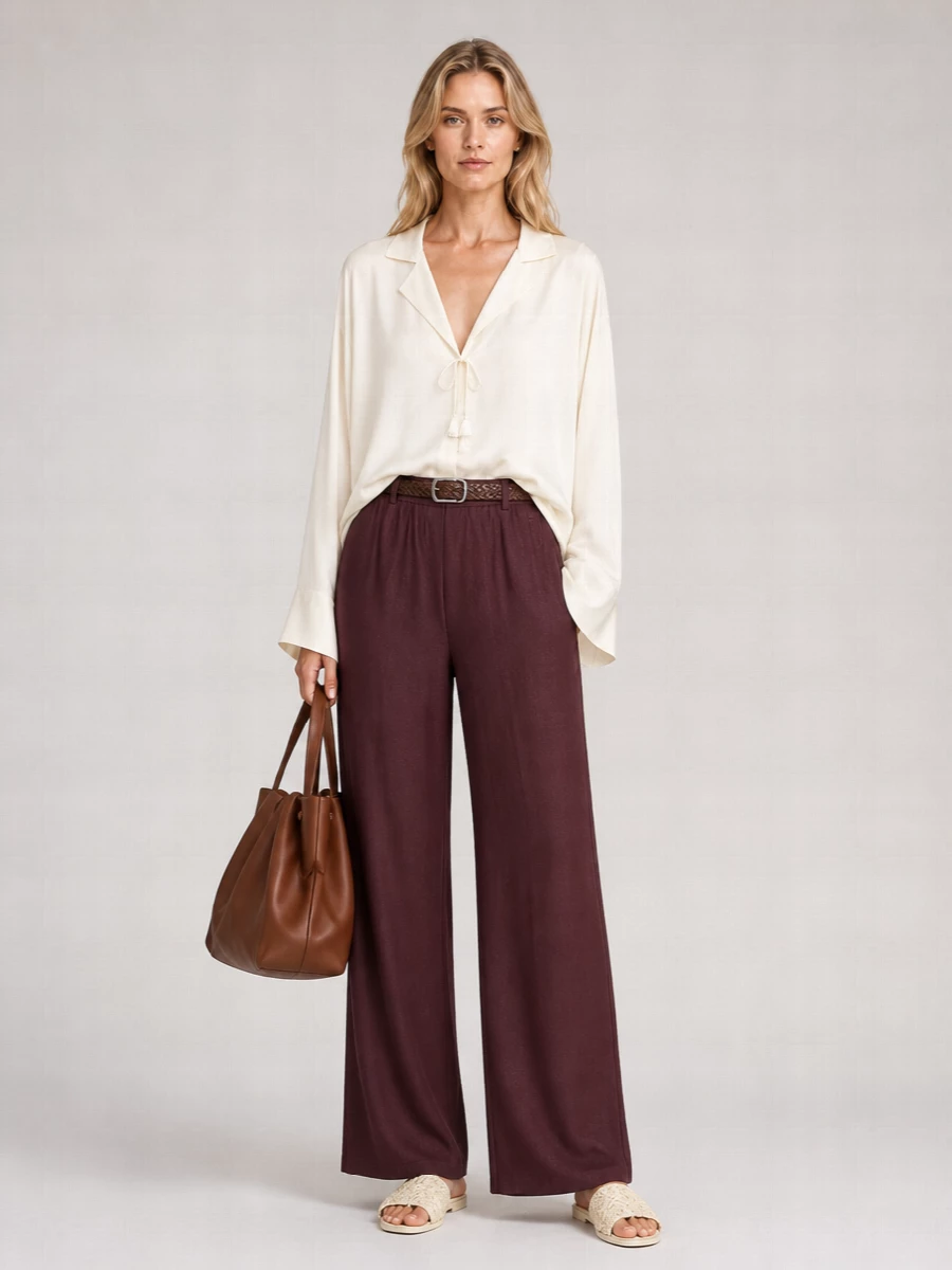 Themoiré Vegan Fabric Shoulder Bag