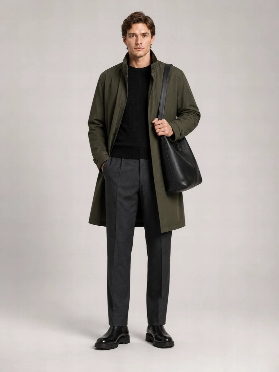 Givenchy Cotton Parka Coat
