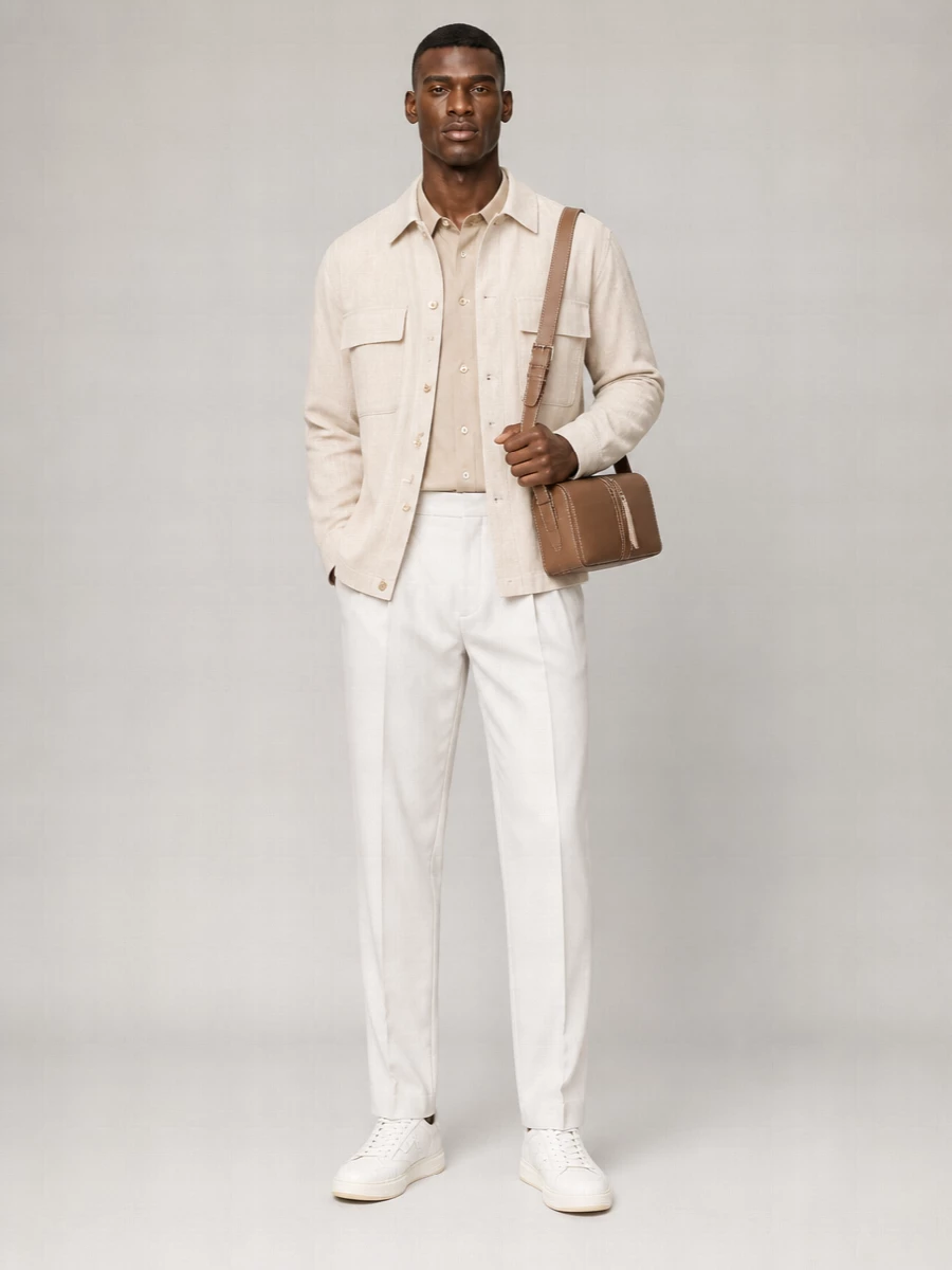 Vince Linen Overshirt