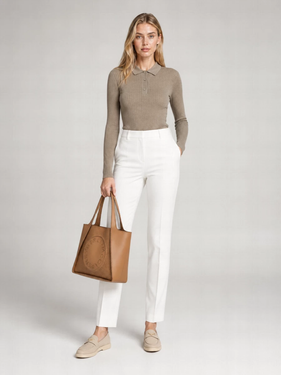 Max Mara Cashmere Silk Polo Shirt