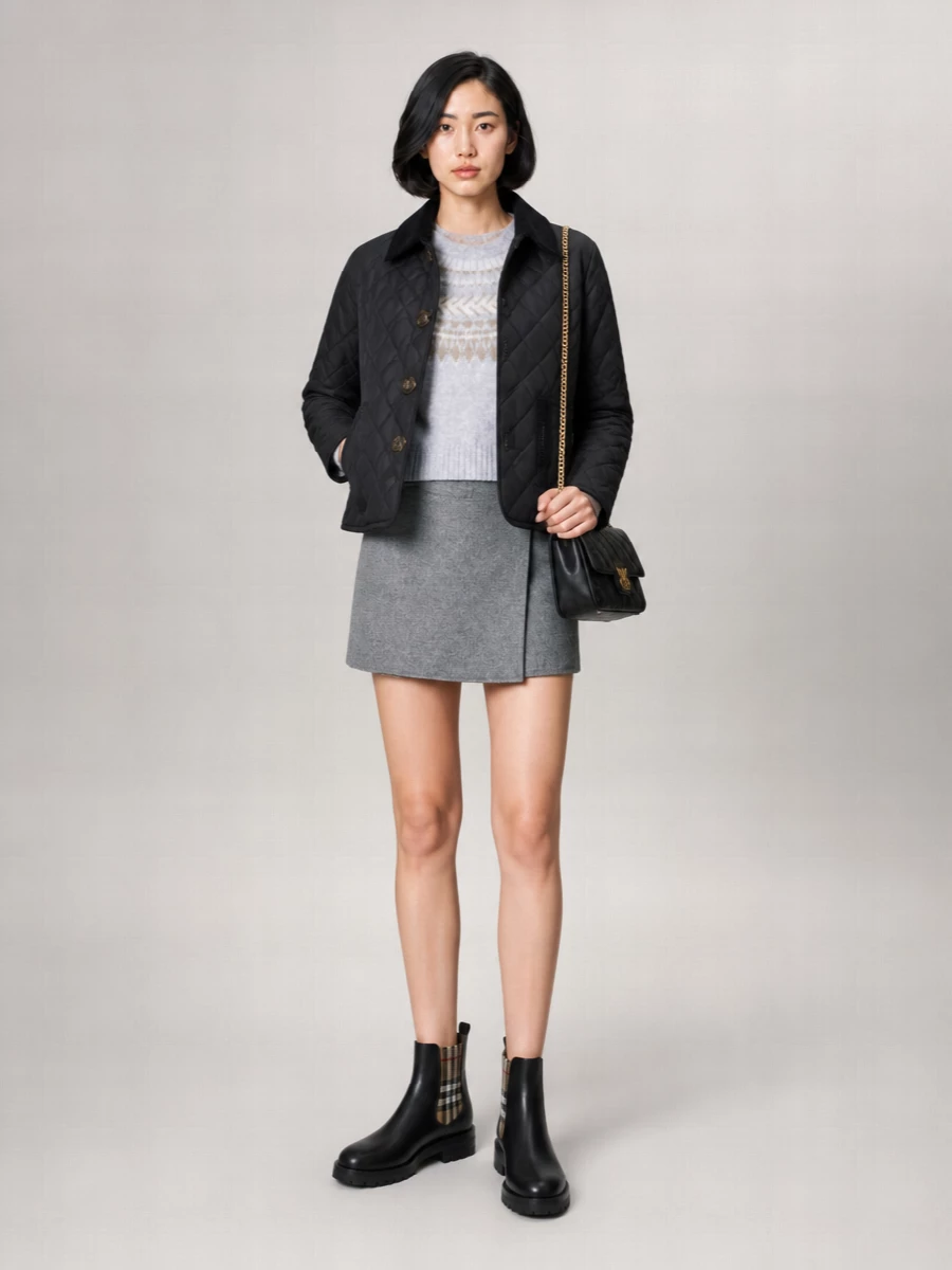 Burberry Leather Ankle Boots