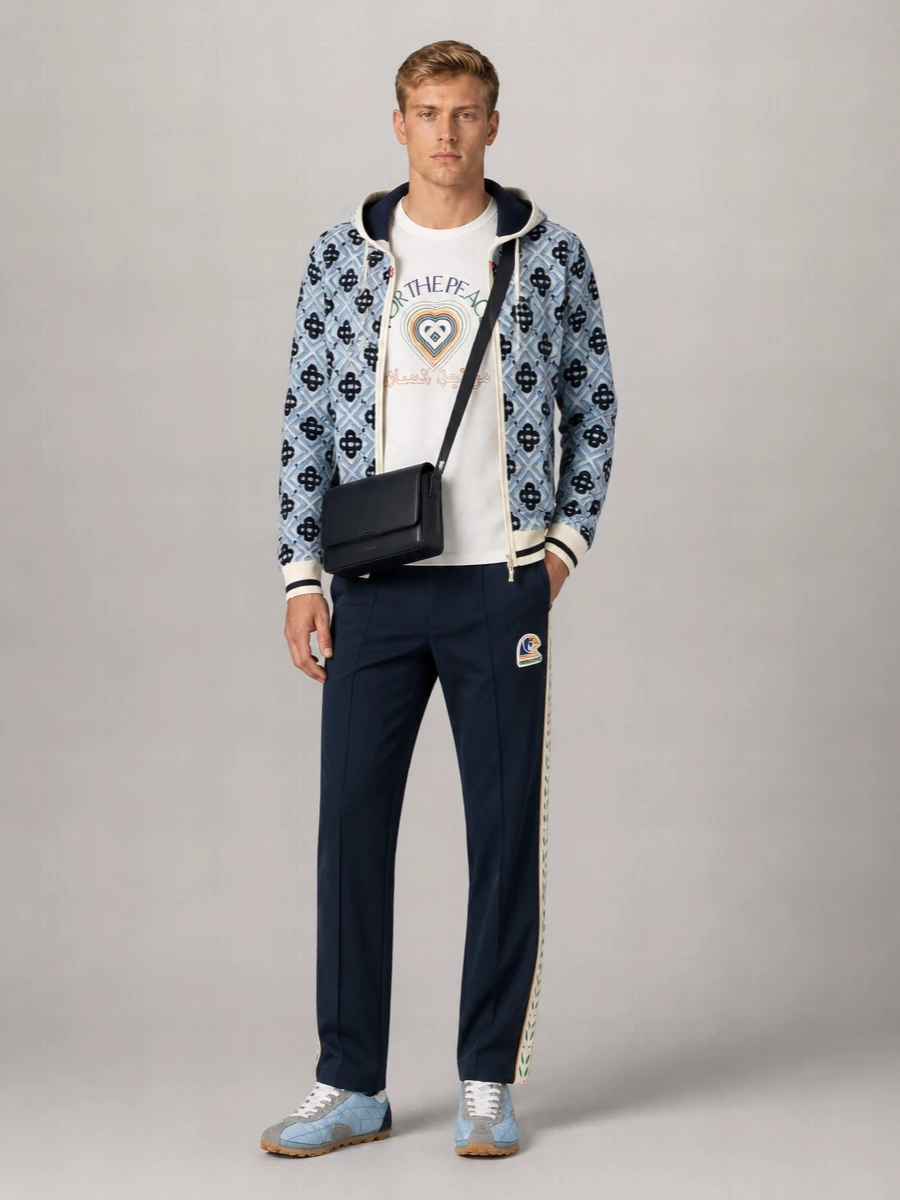 Casablanca Wool Hooded Jacket