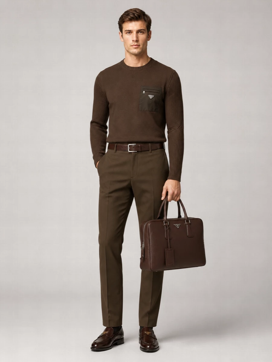 Prada Wide-Leg Trousers