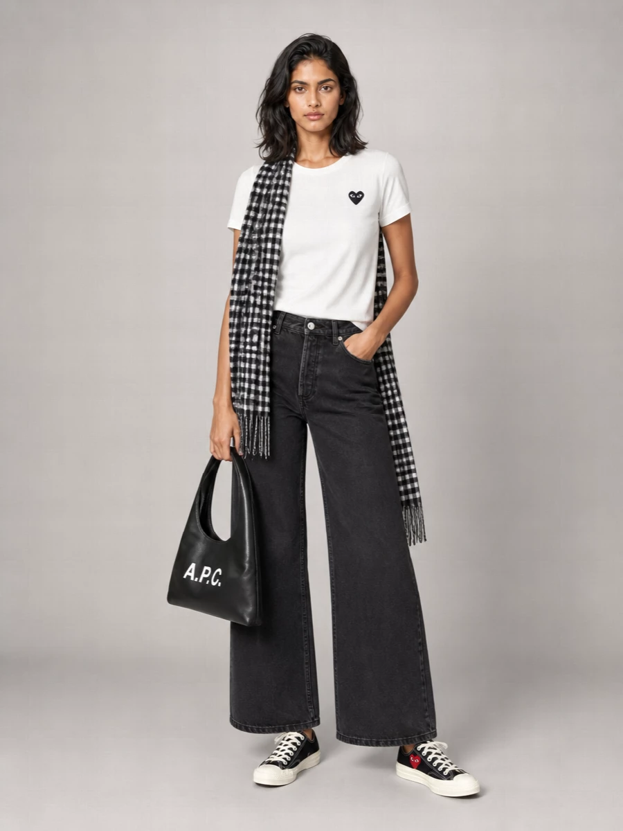 Ami Paris Wool Scarf