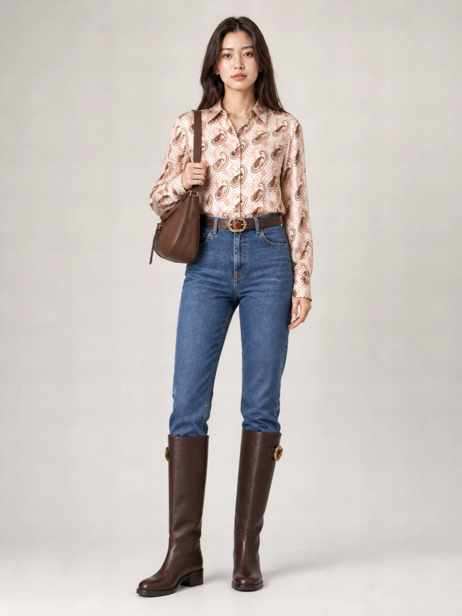 Etro Na Na Leather Shoulder Bag