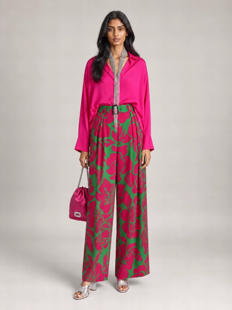 Roger Vivier Satin Nano Bucket Bag