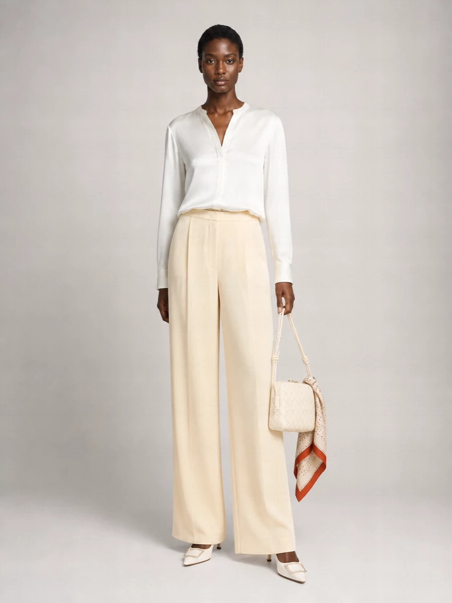 Vince Silk Blouse