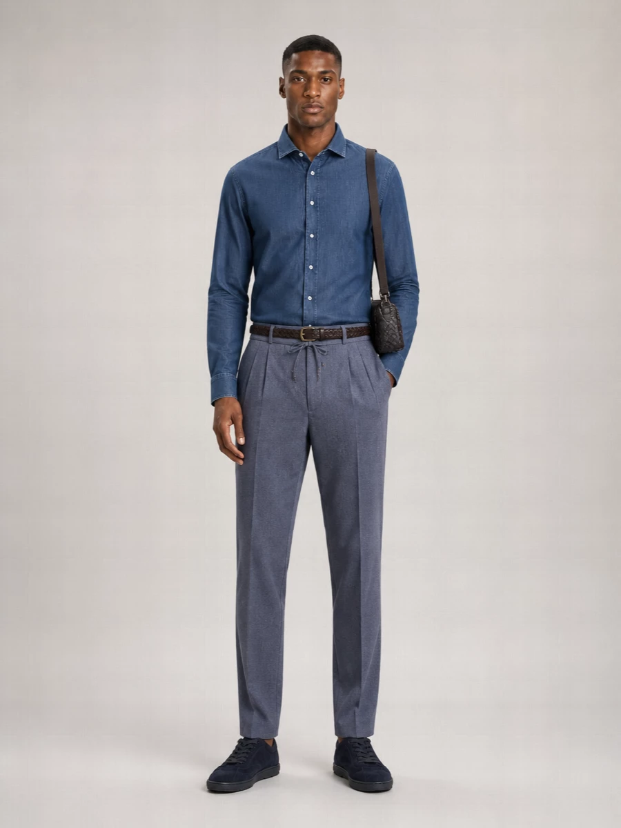 Brunello Cucinelli Denim Shirt