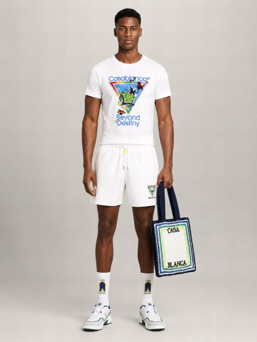 Casablanca Cotton Printed Short-Sleeve T-Shirt