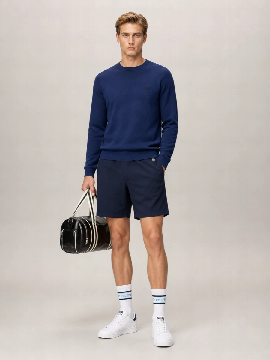 Fred Perry Piqué Knit Jumper