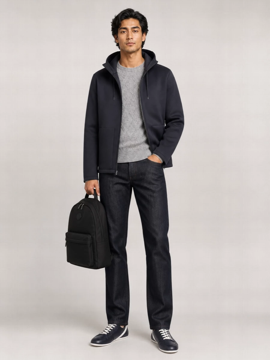 Herno Short Hooded Jacket