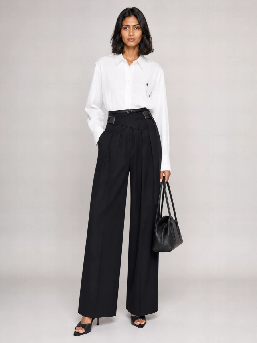 The Attico Cotton Oversized Shirt