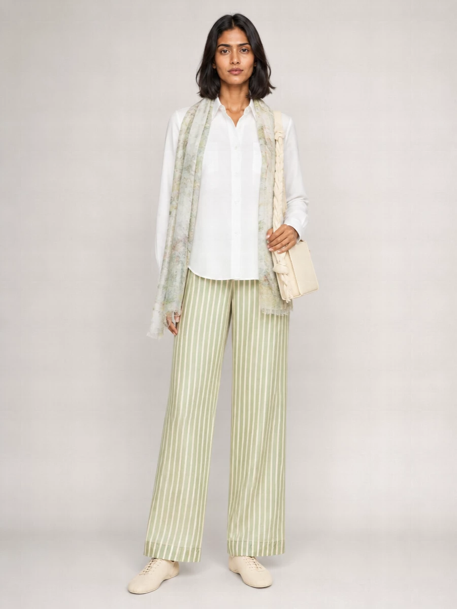 Dries Van Noten Wide-Leg Trousers