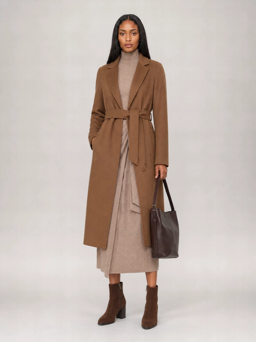 S Max Mara Virgin Wool Fitted Jacket